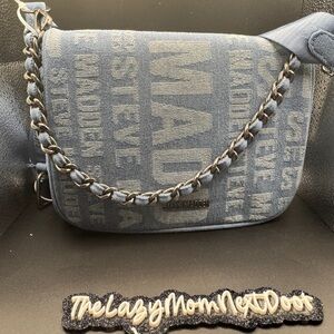 Steve Madden Blue denim Crossbody Bag